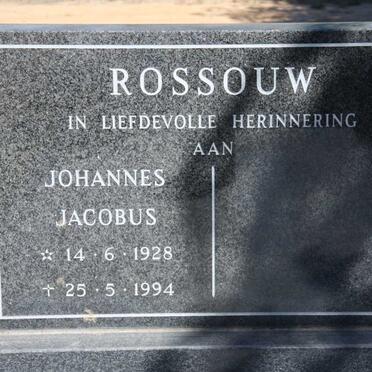 ROSSOUW Johannes Jacobus 1928-1994
