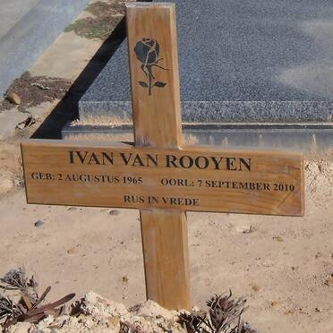 ROOYEN Ivan, van 1965-2010
