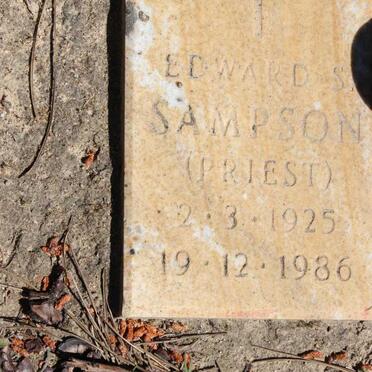 SAMPSON Edward S. 1925-1986