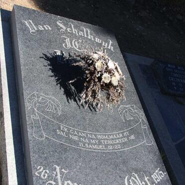 SCHALKWYK J. ?, van 1968-1975