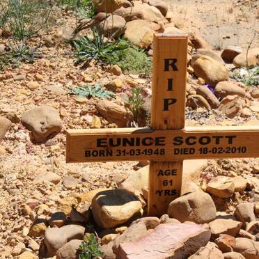 SCOTT Eunice 1948-2010