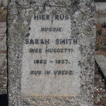 SMITH Sarah nee HUGGETT 1862-1937
