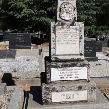 SMIT Hendrik Albertyn 1860-1932 & C.M.P.C. 1879-1973 _1