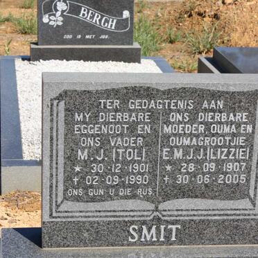 SMIT M.J. 1901-1990 & E.M.J.J. 1907-2005