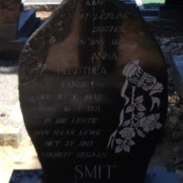 SMIT Anna Dorothea 1942-1971