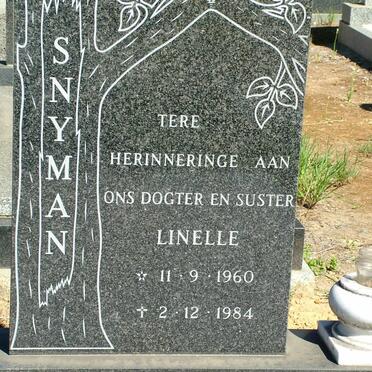 SNYMAN Linelle 1960-1984