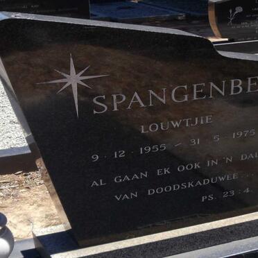 SPANGENBERG Louwtjie 1955-1975
