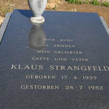 STRANGFELD Klaus 1939-1982