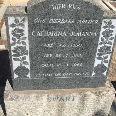 SWART Catharina Johanna nee MOSTERT 1888-1965