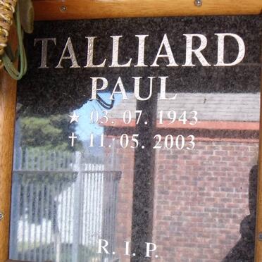 TALLIARD Paul 1943-2003