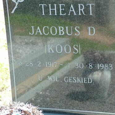 THEART Jacobus D. 1917-1983