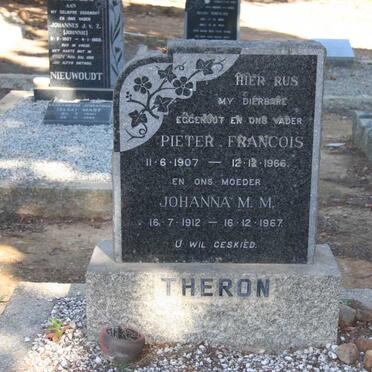 THERON Pieter Francois 1907-1966 &amp; Johanna M.M. 1912-1967