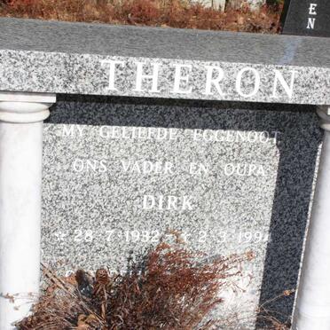 THERON Dirk 1932-1994 &amp; Ibie BOTHMA 1937-1996 