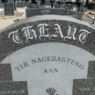 THEART M.J. 1914-1982