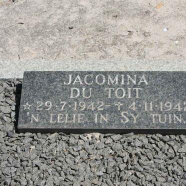 TOIT Jacomina, du 1942-1942