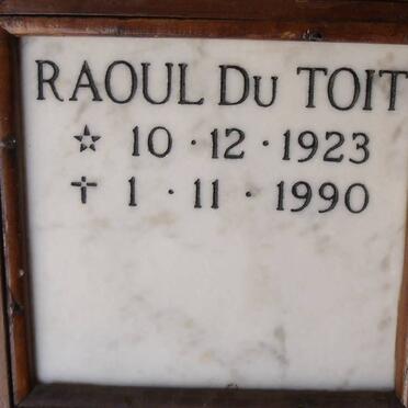 TOIT Raoul, du 1923-1990