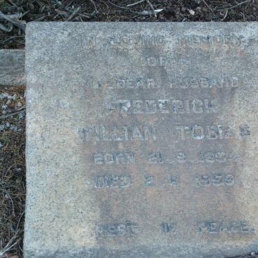 TOBIAS Frederich William 1904-1959