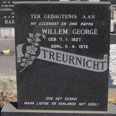 TREURNICHT Willem George 1927-1972