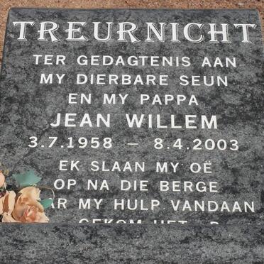 TREURNICHT Jean Willem 1958-2003