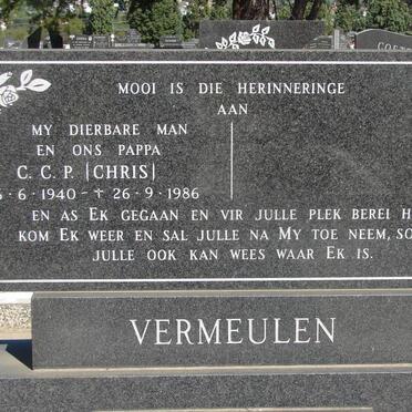 VERMEULEN C.C.P. 1940-1986