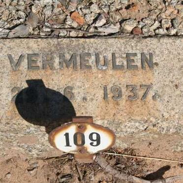 VERMEULEN ? 1937
