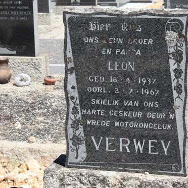VERWEY Leon 1937-1967