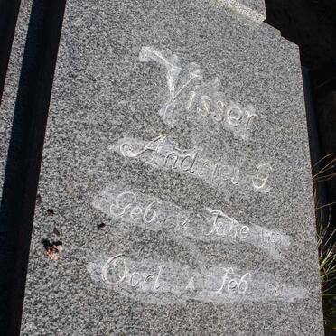 VISSER Andries G. 1923-1980