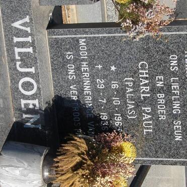 VILJOEN Charl Paul 1965-1986