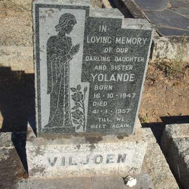 VILJOEN Yolande 1947-1957