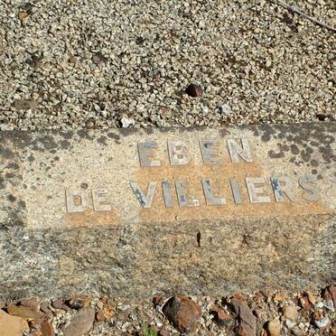 VILLIERS Eben, de