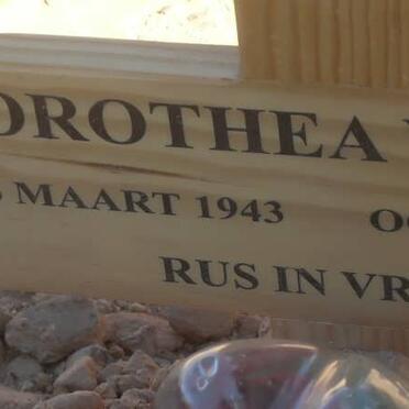 VISAGIE Dorothea 1943-2011