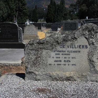 VILLIERS Jacob Eliza, de 1890-1976 &amp; Catharina Elizabeth BURGER 1888-1971