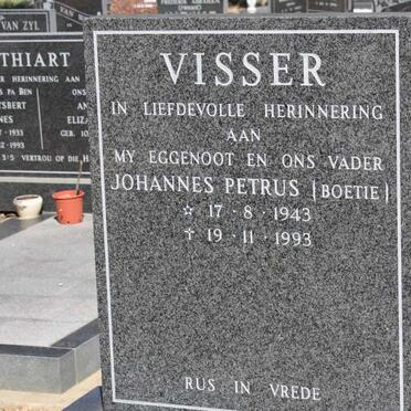 VISSER Johannes Petrus 1943-1993