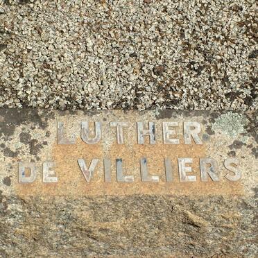 VILLIERS Luther, de