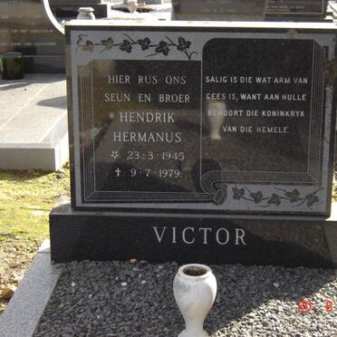 VICTOR Hendrik Hermanus 1945-1979