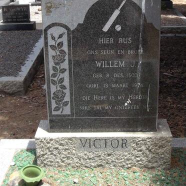 VICTOR Willem J. 1933-1974