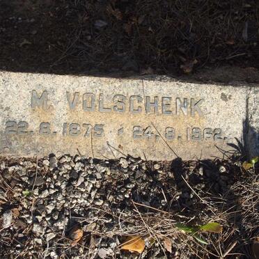 VOLSCHENK M. 1875-1962