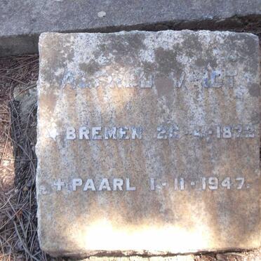 VOIGT Alfred 1872-1947