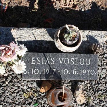 VOSLOO Esias 1917-1970