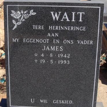 WAIT James 1942-1993