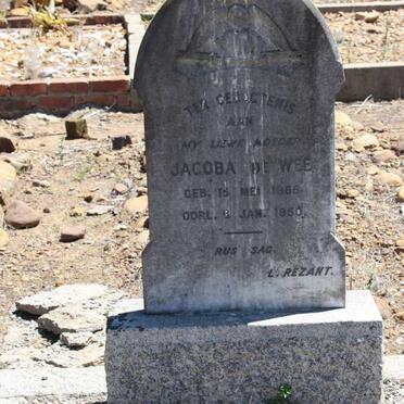 WEE Jacoba, de 1886-1950
