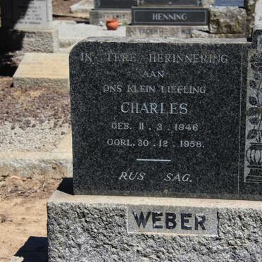 WEBER Charles 1946-1958