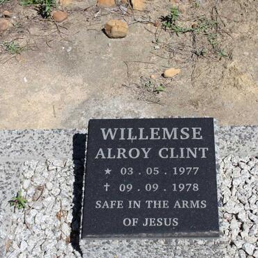 WILLEMSE Alroy Clint 1977-1978