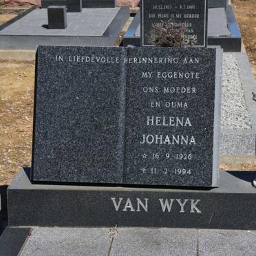 WYK Helena Johanna, van 1926-1994