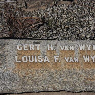 WYK Gert H., van & Louisa F.