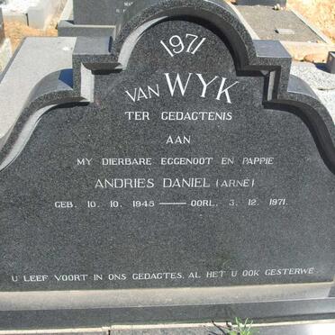 WYK Andries Daniel, van 1945-1971