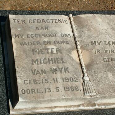 WYK Pieter Michiel, van 1902-1966