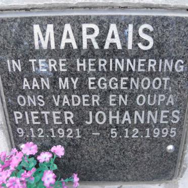 MARAIS Pieter Johannes 1921-1995