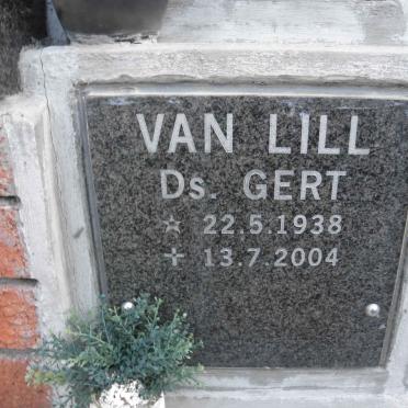 LILL Gert, van 1938-2004