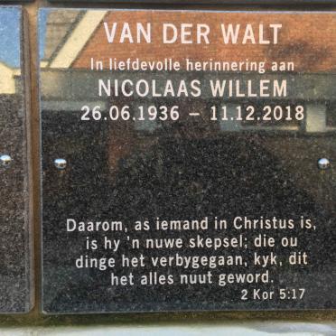 MERWE Nicolaas Willem, van der 1936-2018